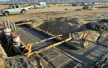 Tilt-up construction project